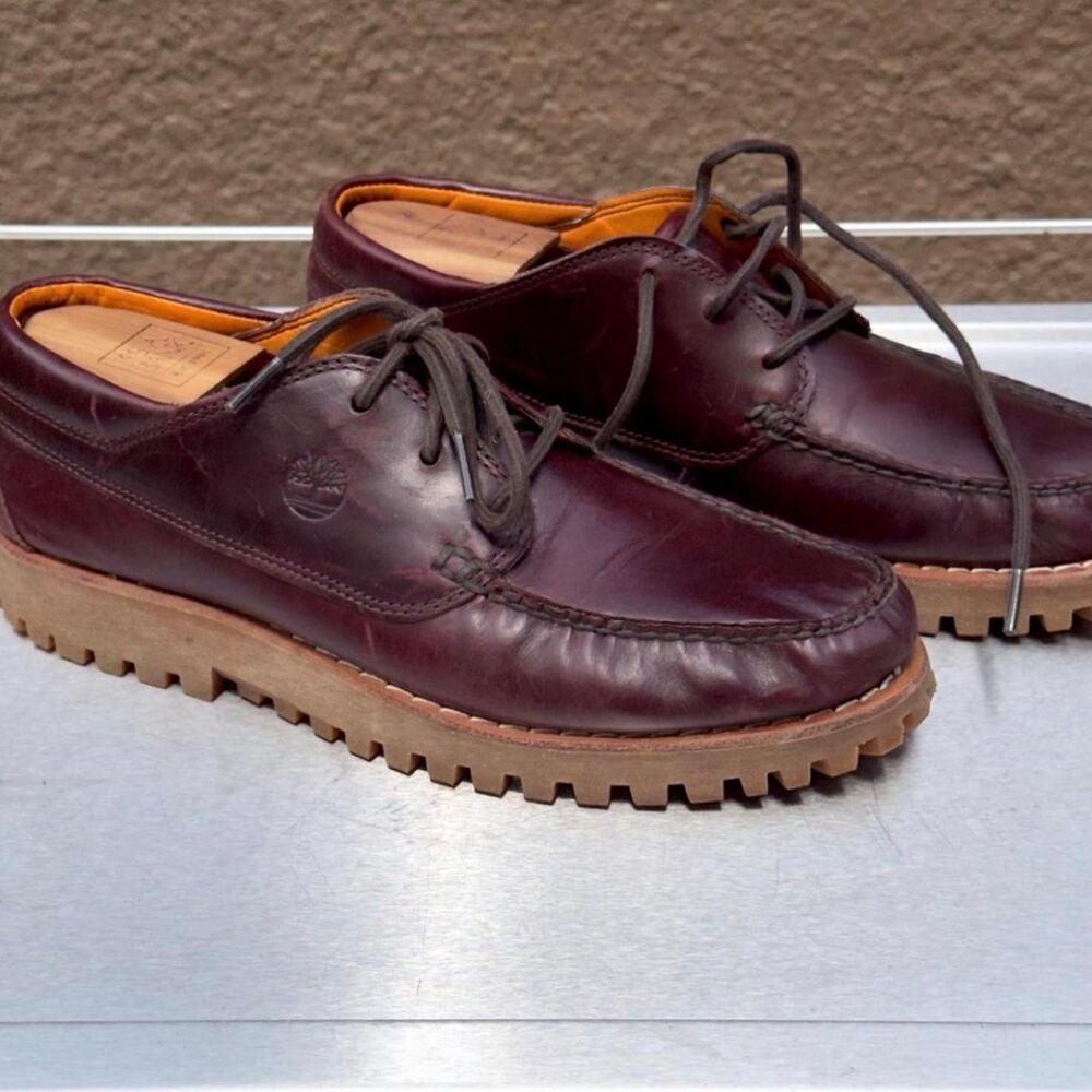 Timberland Lace Up Boat Shoes - Size 11